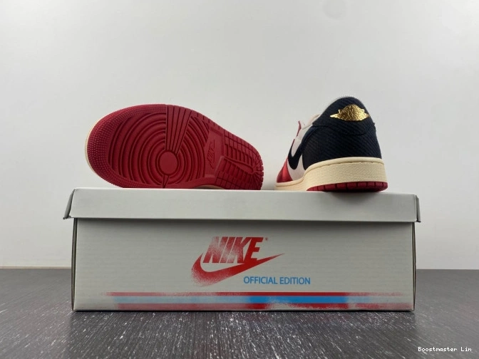 Boostmaster lin Air Room Jordan Trophy 1 OG FN0432-100 Low Away x 0805